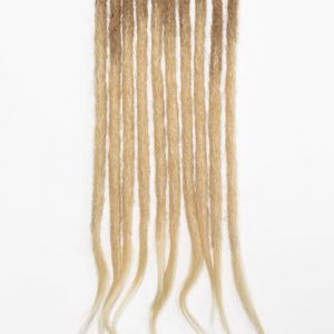 brown blonde human hair dreadlocks extensions